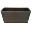 Gardener Select 10" Rectangle Balcony Planter Light Grey — thumbnail 1 of 2