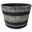 Gardener Select 12" Nat Whiskey Brl Round Planter 12/CS — thumbnail 1 of 2