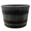 Gardener Select 14" Whiskey Brl Round Planter 12/CS — thumbnail 1 of 2