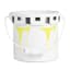 Gardener Select 4" Zinc Paint Pattern Planter Yellow 3.9"x3.9"x3.7" — thumbnail 1 of 2