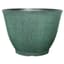 Grower Select 16.00 Sugared Sand Rimless Planter Brushed Teal 6.5gal 27/CS - 16.1in OD x 11.4in H x 9.1in BD — thumbnail 1 of 2