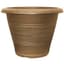 Grower Select 20.00 Rattan Rolled Rim Planter Antique Brass 12/CS — thumbnail 1 of 2