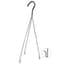 GS WIRE HANGER BLACK 3 STRAND FITS 12" AND 14" COCO LINED HANGING BASKETS — thumbnail 1 of 2