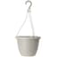 Grower Select 13.00 Everest Hanging Basket, With 22in Hanger, Cotton White, 64 per Case, 12.99n OD x 7.48in H, 2.8 Gallon — thumbnail 1 of 2
