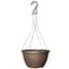 Grower Select 12.00 Dune Hanging Basket with Hanger Brushed Champagne 50/CS — thumbnail 1 of 2