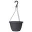 Grower Select 10.00 Everest Hanging Basket, With 18in Hanger, Black, 70 per Case, 10.08in OD x 6.99in H, 1.5 Gallon — thumbnail 1 of 2