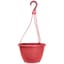 Grower Select 10.00 Everest Hanging Basket, With 18in Hanger, Blush Red, 70 per Case, 10.08in OD x 6.99in H, 1.5 Gallon — thumbnail 1 of 2