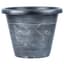 Grower Select 12.00 Beth Pot Silver Wash 11.5 Liter 3.04gal 24/CS - 13.11in OD x 10.24in H — thumbnail 1 of 2