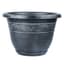 Grower Select 14.00 Kacey Planter Silver Wash 18 Liter 4.76gal 24/CS - 15.98in OD x 11.22in H — thumbnail 1 of 2
