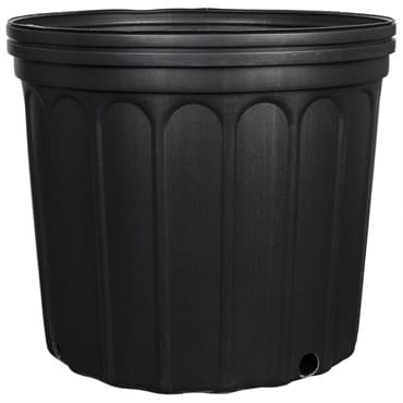 Grower Select 3 Gallon Nursery Pot, Blow Molded, Black, 25 per Case, 64 Cases per Pallet, 11.02in x 9.84in, 3.37Gal, 3Gallon — photo 1 of 2