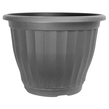 Grower Select 17.00 Castella Planter Aged Black 7gal 29/CS - 17.3in OD x 12.6in H — photo 1 of 2