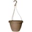 Grower Select 10.50 Cove Combo Hanging Basket, with Hanger, Ginger, 66 per Case, 10.51in OD x 6.75in H,  1.68Gallon — thumbnail 1 of 2