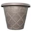 Grower Select 12.25 Lattice Pot ACP Aged Cappuccino 40/CS 41CS/PL — thumbnail 1 of 2