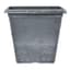 Grower Select 10.00 Winchester Square Planter Aged Black 58/CS, 10.2in OD x 9.3in H x 6.4in BD, 9.5 Liters, 2.5 Gallons — thumbnail 1 of 2