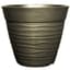 Grower Select 12.00 Dune Flat Rim Planter Brushed Champagne 25/CS — thumbnail 1 of 2