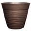 Grower Select 12.00 Dune Flat Rim Planter Warm Copper 25/CS — thumbnail 1 of 2