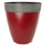 Grower Select 14.00 Gala Tall Planter High Gloss Burgundy With Chalk Rim 7gal 9/CS - 14in OD X 15in H — thumbnail 1 of 2