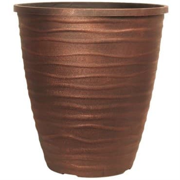 Grower Select 14.00 Tall Dune Planter Warm Copper 6.6gal 14/CS - 14in OD X 15in H — photo 1 of 2