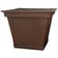 Grower Select 17.00 Harvest Garden Square Planter Mahogany 12/CS — thumbnail 1 of 2