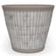 Grower Select 18.00 Whale Tail Round Planter Cappuccino w/White 13/CS, 17.6in OD x 14.19in H, 8.7 Gallons — thumbnail 1 of 2