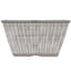 Grower Select 14.87 Whale Tail Window Box Cappuccino W/White 20/CS, 14.87in OD x 8.94in BD x 7.07in H, 2.48 Gallons — thumbnail 1 of 2