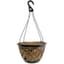 Grower Select 14.00 Cocolined Lattice Hanging Basket With Hanger, Gold, 20 per Case, 14in H x 8in H, 3 Gallon — thumbnail 1 of 2