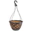 Grower Select 14.00 Cocolined Lattice Hanging Basket With Hanger, Silver, 20 per Case, 14in H x 8in H, 3 Gallon — thumbnail 1 of 2