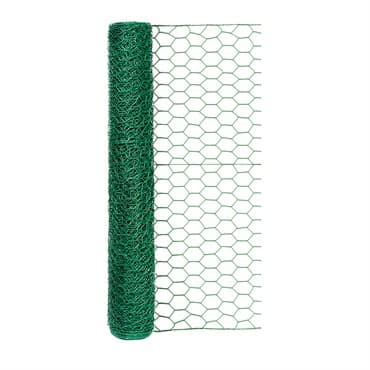 Origin Point 24"X25' Green PVC Hex Netting 1" — photo 1 of 2