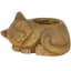 HC Small Cement Sleeping Cat Rust — thumbnail 1 of 2