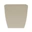 HC 12" Aria Square Planter Iced Mocha — thumbnail 1 of 2
