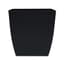 HC 16" Aria Square Planter Black — thumbnail 1 of 2