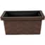 HC 14" Borden Square Garden Box Chestnut — thumbnail 1 of 2
