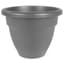 HC 12" Caribbean Planter Warm Gray — thumbnail 1 of 2
