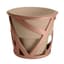 HC 4" Curio Planter Artisan Taupe w/ Copper Stand — thumbnail 1 of 2