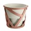 HC 6" Curio Planter Cottage Stone w/ Copper Stand — thumbnail 1 of 2