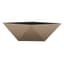HC 6" Deco Faceted Bowl Artisan Taupe — thumbnail 1 of 2
