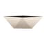 HC 8" Deco Faceted Bowl Vanilla Bisque — thumbnail 1 of 2