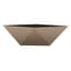 HC 8" Deco Faceted Bowl Artisan Taupe — thumbnail 1 of 2