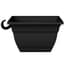 HC 12" Eclipse Square Hanging Basket Black — thumbnail 1 of 2