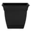 HC 12" Eclipse Square Planter Black — thumbnail 1 of 2