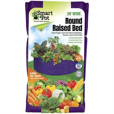 Smart Pot Round Raised Bed 36" Purple — photo 1 of 2