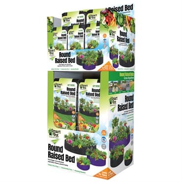 Smart Pot 32pc Round Raised Qtr Mix Display Black — photo 1 of 2