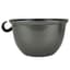 HC 12" Metallic Hanging Basket Pewter — thumbnail 1 of 2