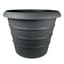 HC 12" Marina Planter Warm Gray — thumbnail 1 of 2
