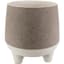 HC 8" Orion Pot Greige Granite/Birch — thumbnail 1 of 2