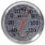 Headwind 8" EZ Read Metal Dial Thermometer/ Hygrometer Antique Aluminum — thumbnail 1 of 2