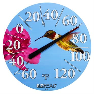 Headwind 12.5" EZ Read Dial Thermometer Hummingbird — photo 1 of 2