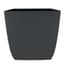 HC 12" Santa Fe Square Planter Black Sand — thumbnail 1 of 2