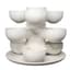 HC 8" Pixie Succulent Stacking Planter Vanilla Bisque — thumbnail 1 of 2