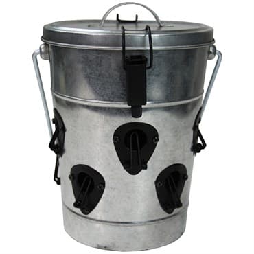 Heath Galv Bucket 2pk with Perch — photo 1 of 2